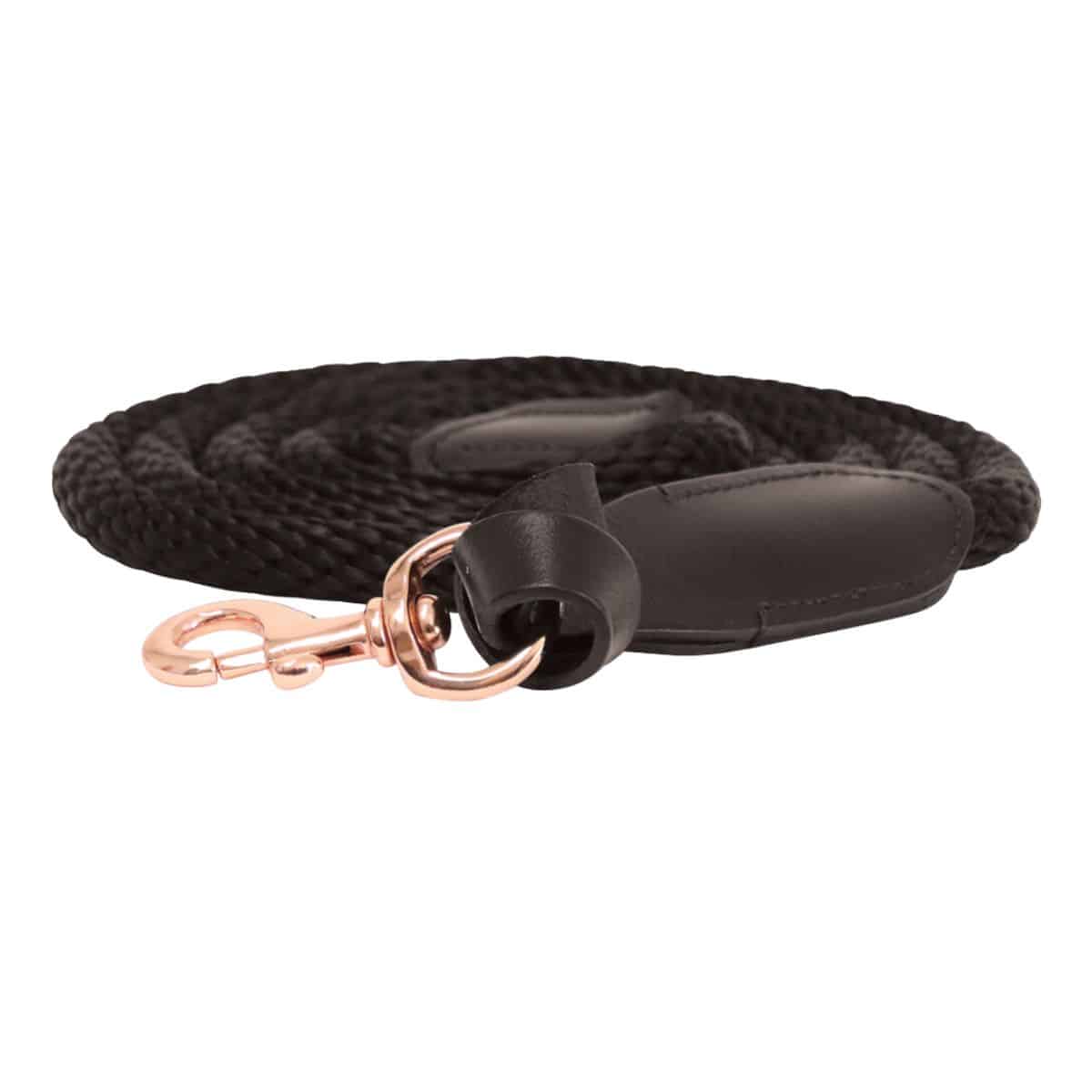 Hy Equestrian Rosciano Rose Gold Lead Rope image 1