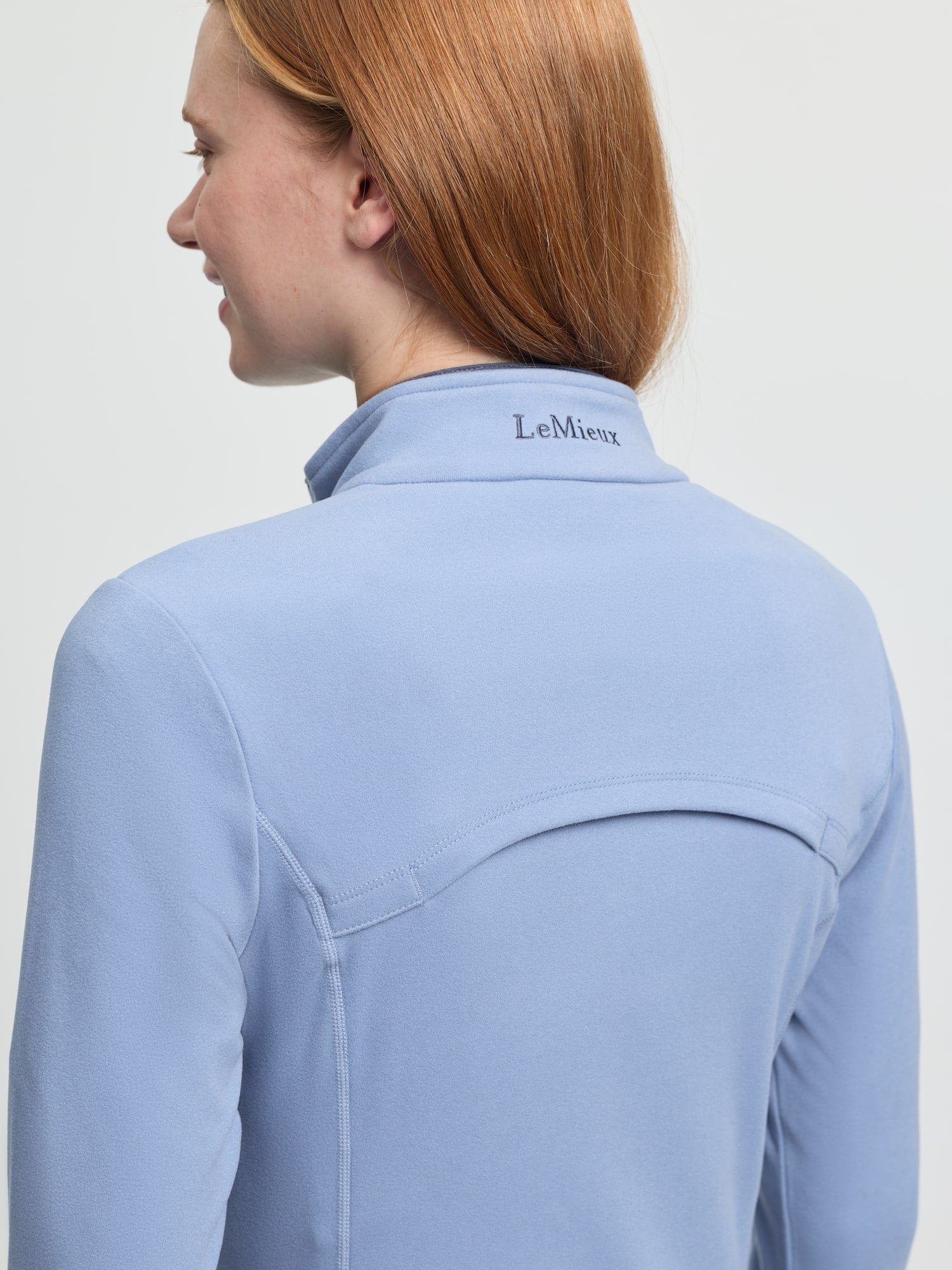 LeMieux Frances Quarter Zip Fleece - Powder Blue image 1