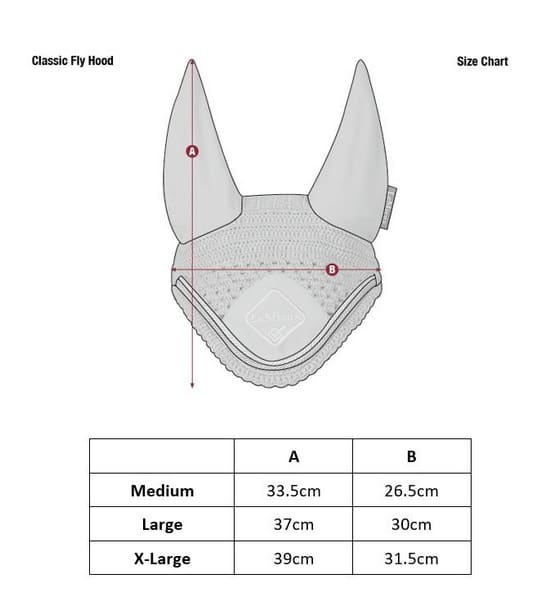 LeMieux Classic Fly Hood - Marine image 1