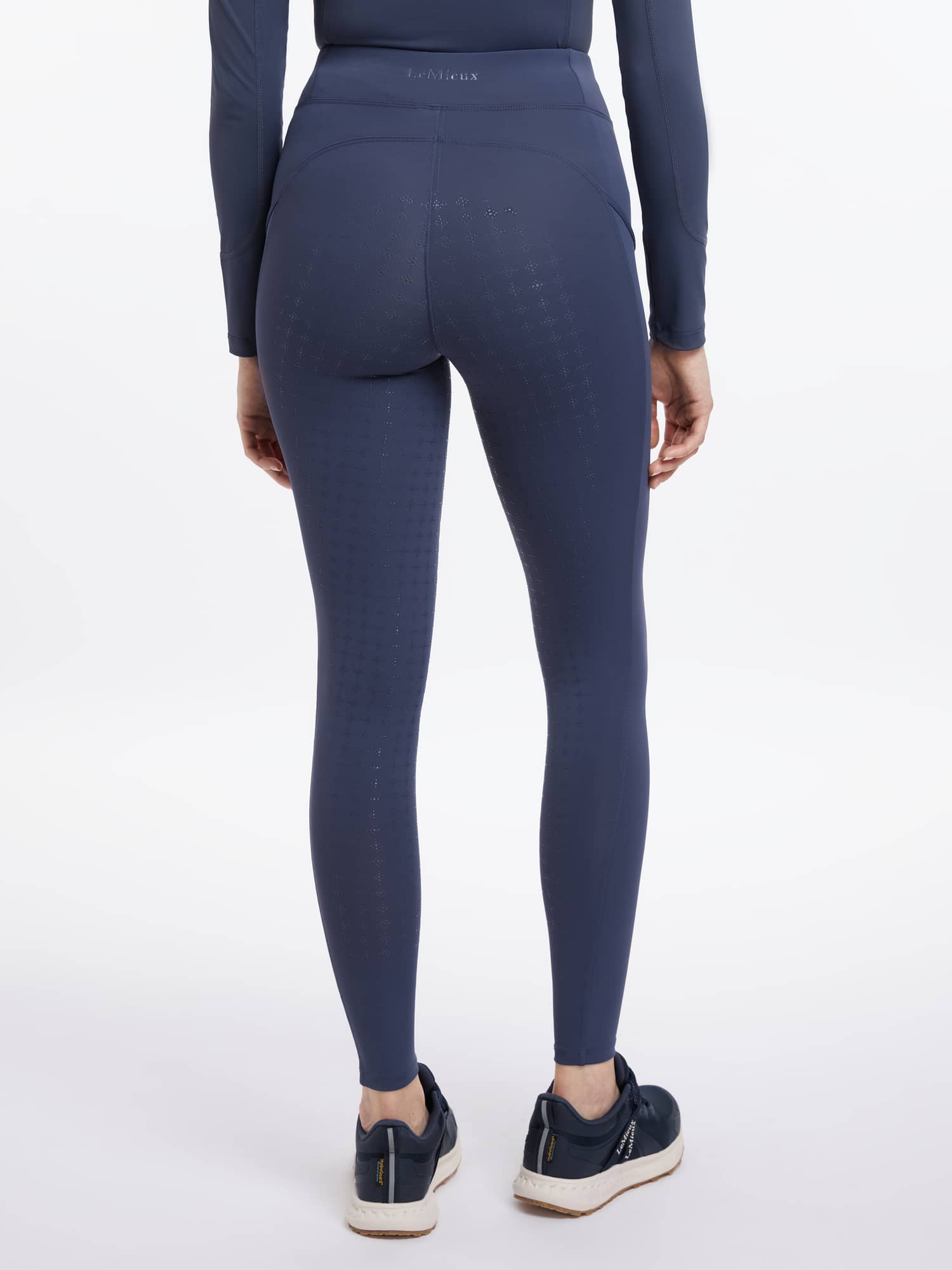 LeMieux Naomi Pull On Breeches - Dusk Blue image 2