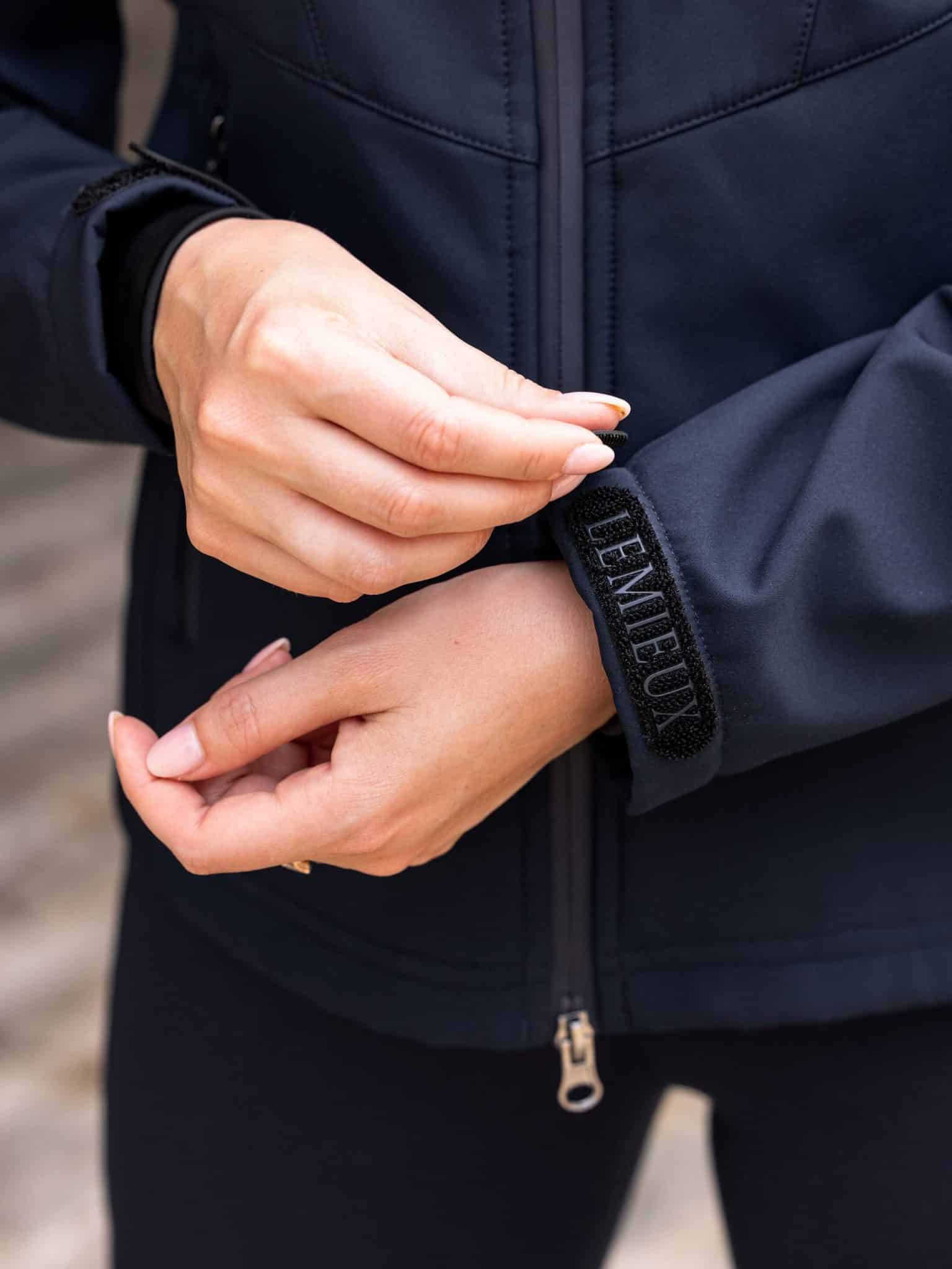 LeMieux Celine Soft Shell Jacket - Navy image 2