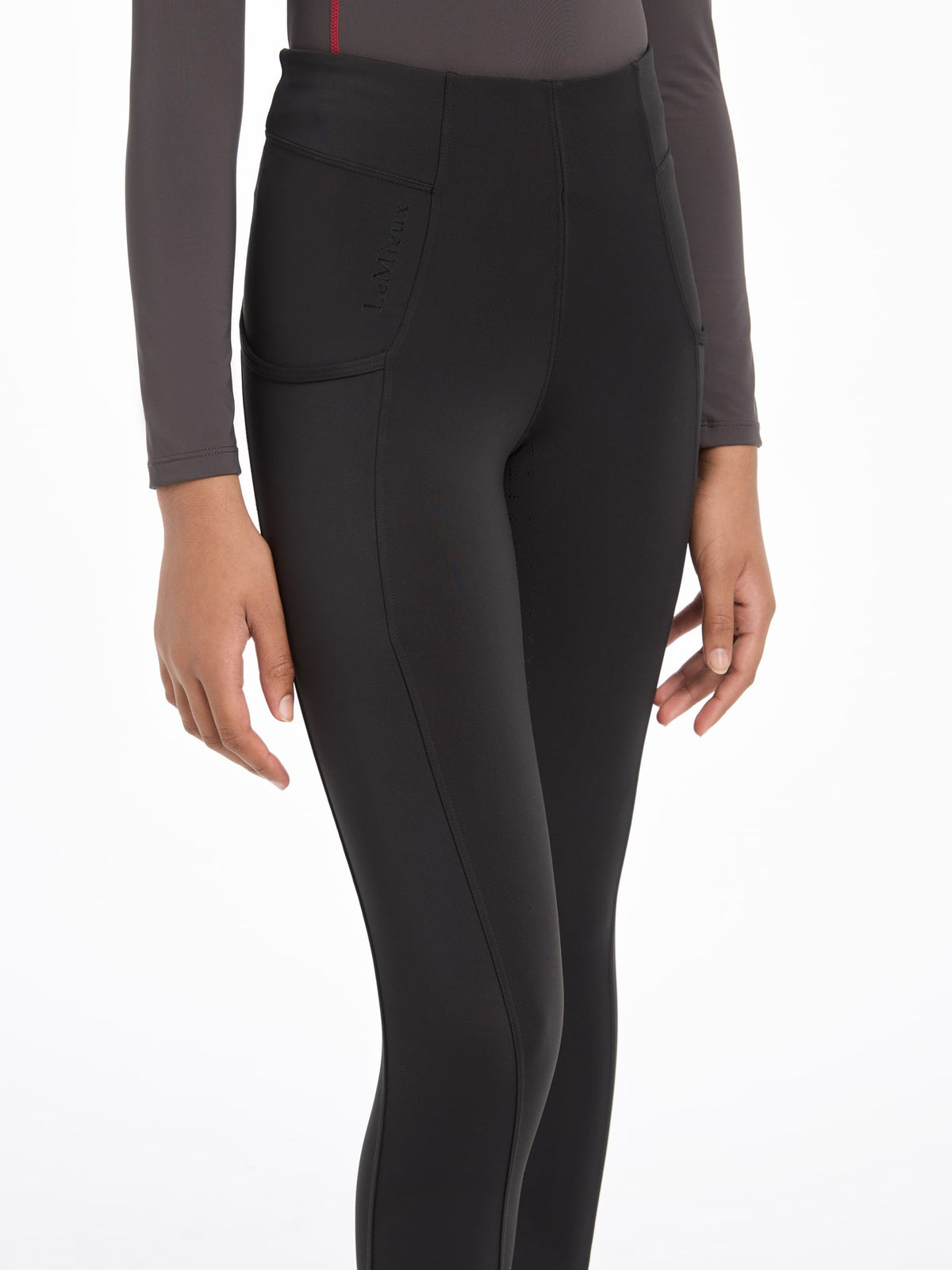 LeMieux Young Rider Orla Pull Ons – Black image 3