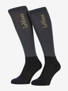 LeMieux Competition Socks 2 pack - Dusk Blue image 0