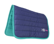 Hy Equestrian Reversible Two Colour Saddle Pad image 0