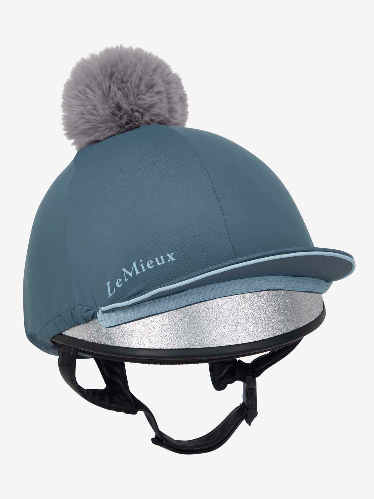 LeMieux Pippa Hat Silk - Petrol image 2