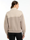 LeMieux Kali Quarter Zip Sweat - Ash/Stone image 2