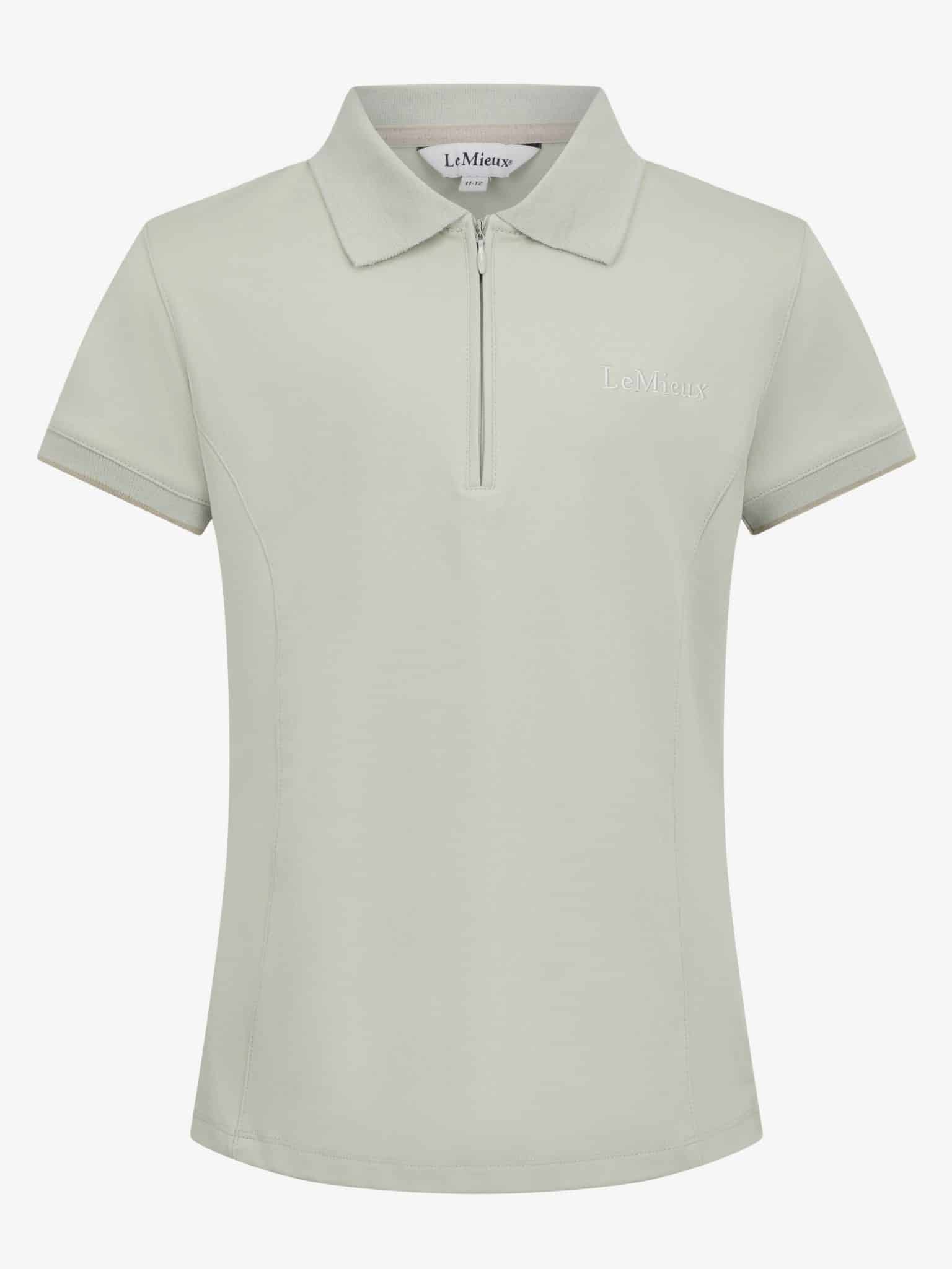 LeMieux Young Rider Polo Shirt - Pistachio image 0