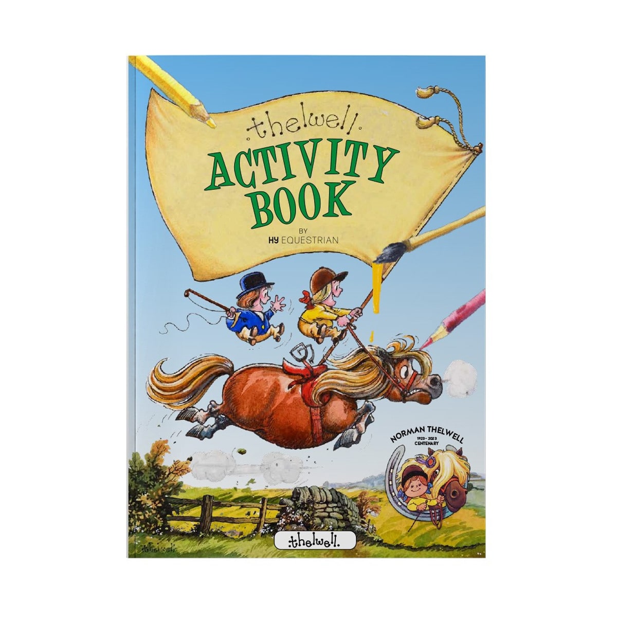 Hy Equestrian Thelwell Collection Activity Book - A4