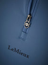 LeMieux Mia Mesh Short Sleeve Base Layer - Ice Blue image 2
