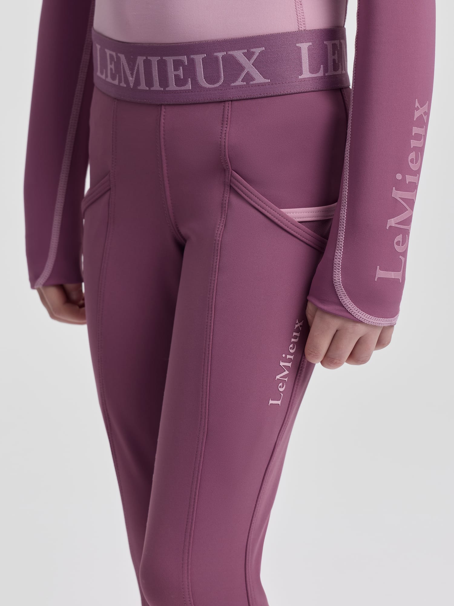 LeMieux Mini Pull On Breech - Mallow image 5