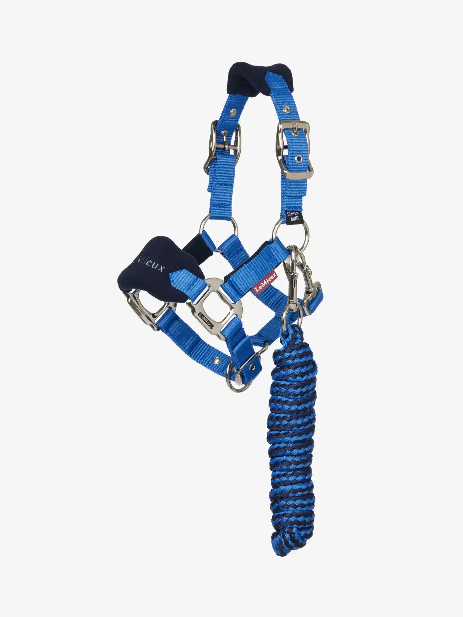 LeMieux Mini Vogue Headcollar & Leadrope - Benetton Blue