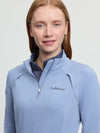 LeMieux Frances Quarter Zip Fleece - Powder Blue image 4