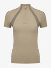 LeMieux Maria Mesh Short Sleeve Baselayer - Almond image 0