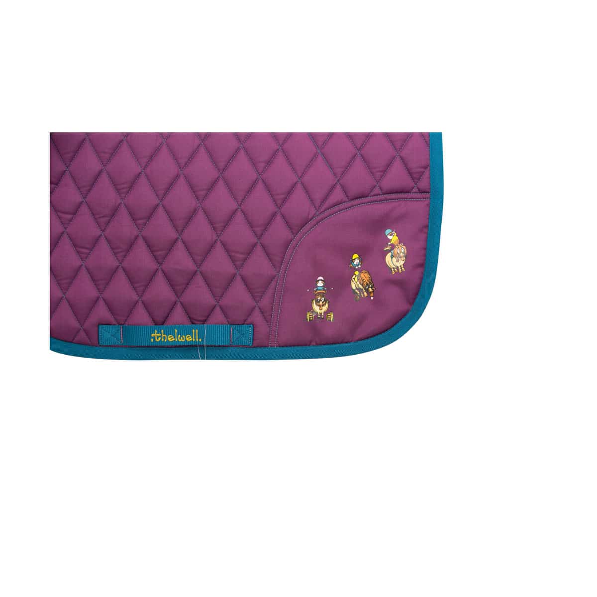Hy Equestrian Thelwell Collection Pony Friends Saddle Pad image 1