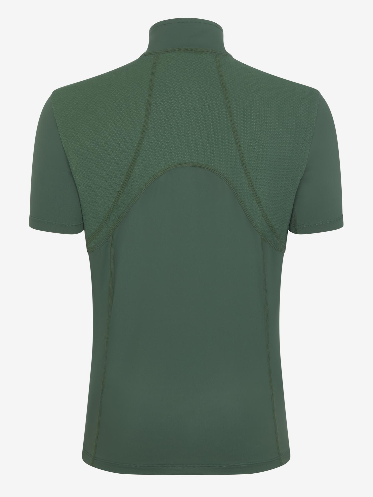 LeMieux Mia Mesh Short Sleeve Base Layer - Hunter Green image 1