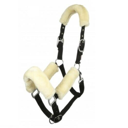 LeMieux Comfort Headcollar - Black/Natural image 0
