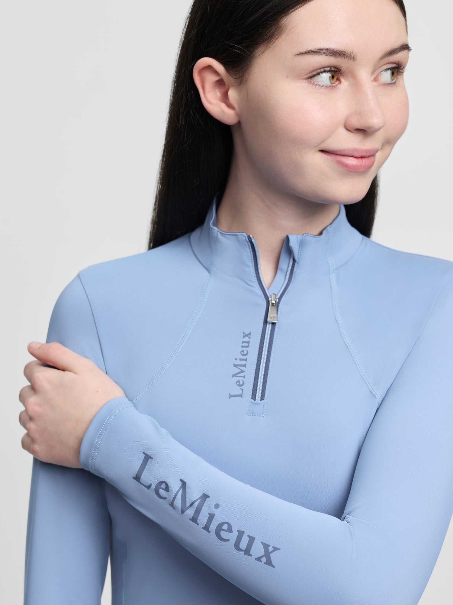 LeMieux Young Rider Classique Base Layer - Powder Blue image 5