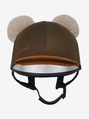 LeMieux Mini Double Pom Hat Silk - Alpine image 0