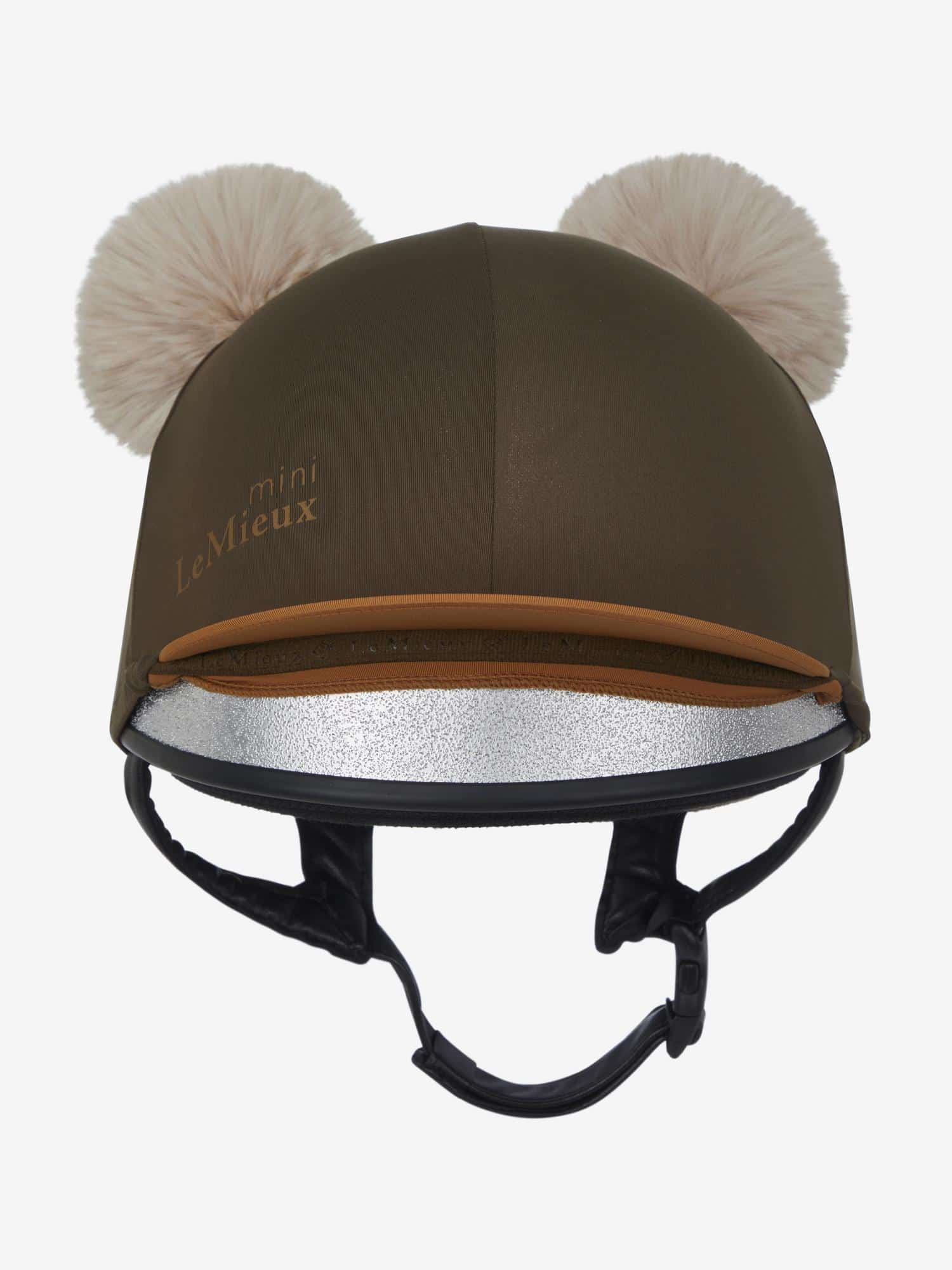 LeMieux Mini Double Pom Hat Silk - Alpine image 0