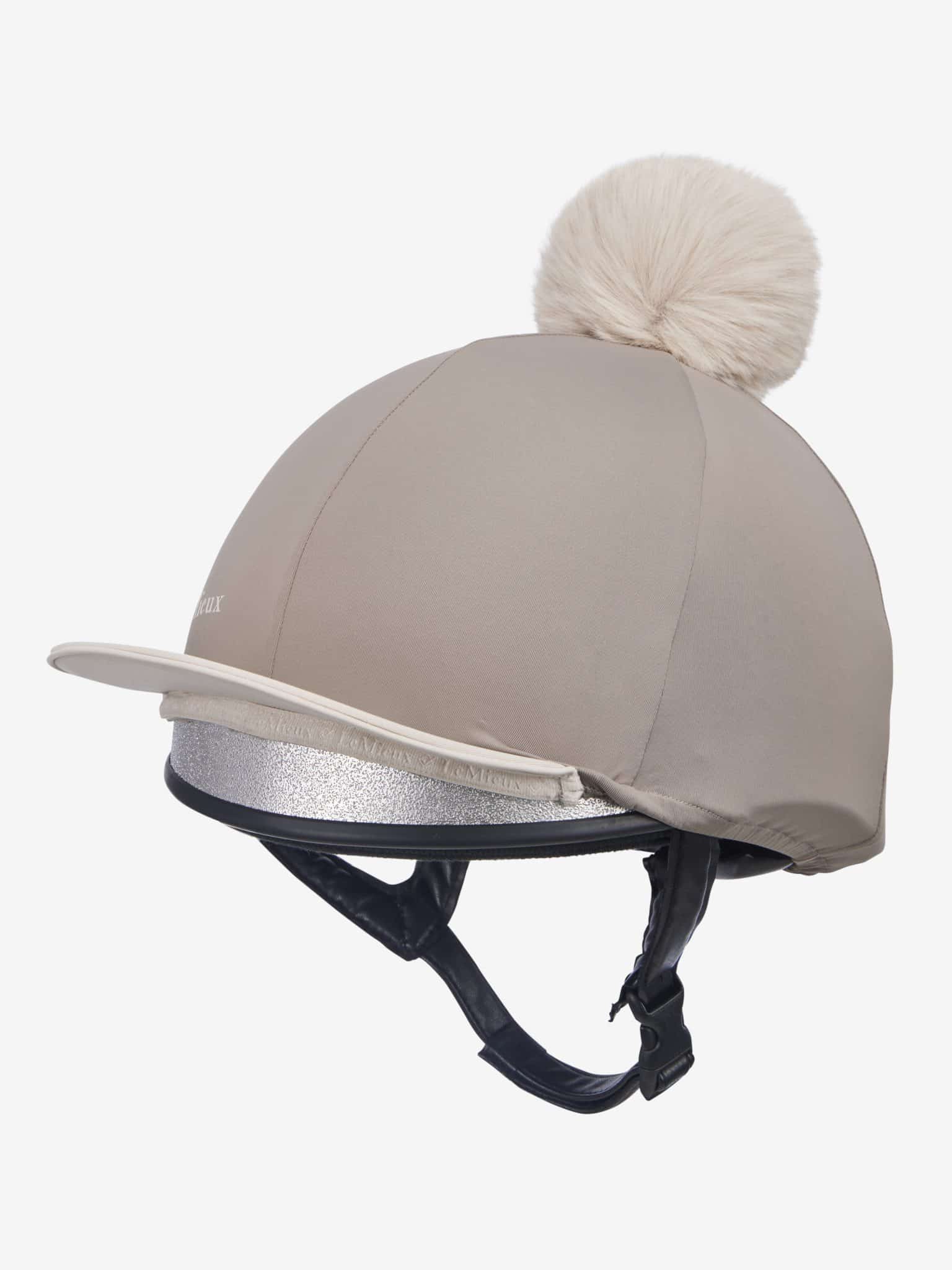 LeMieux Pom Hat Silk - Pecan/Stone image 1