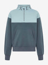 LeMieux Young Rider Kate Quarter Zip Sweat - Petrol/Glacier image 2
