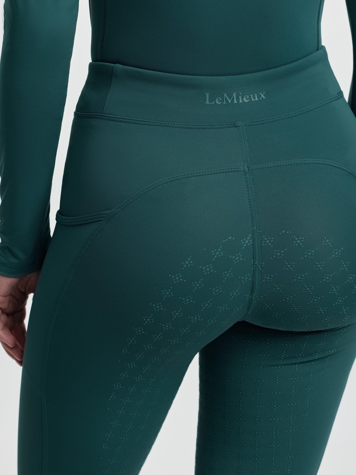 LeMieux Young Rider Orla Pull On Breech - Jungle image 3