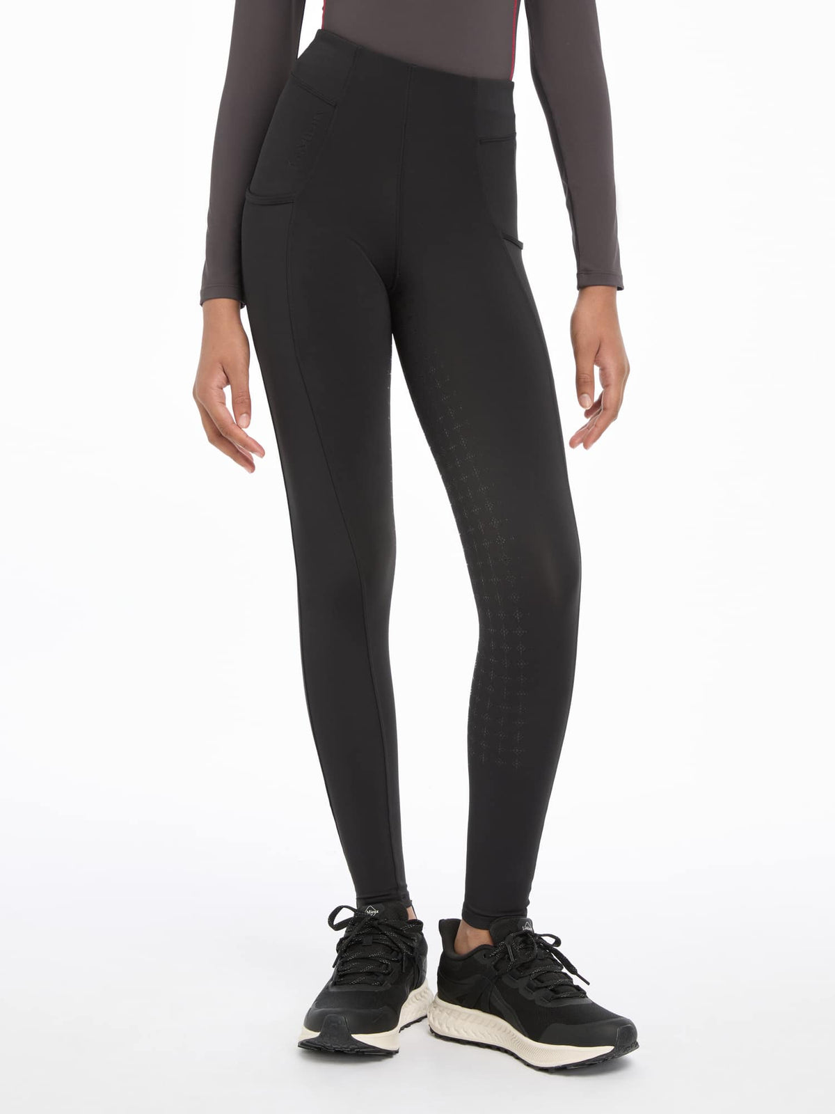 LeMieux Young Rider Orla Pull Ons – Black image 2