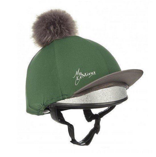 LeMieux Hat Silk - Hunter Green image 0