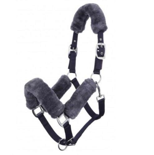 LeMieux Comfort Headcollar - Navy/Grey image 0