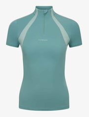 LeMieux Maria Mesh Short Sleeve Baselayer - Lagoon image 0