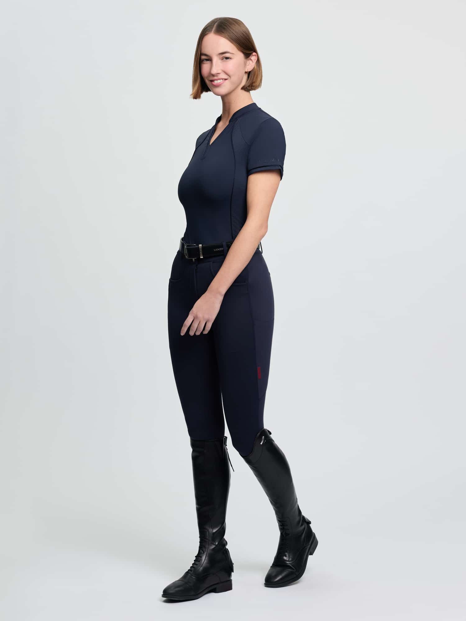 LeMieux Lisa Mesh Base Layer - Navy image 4