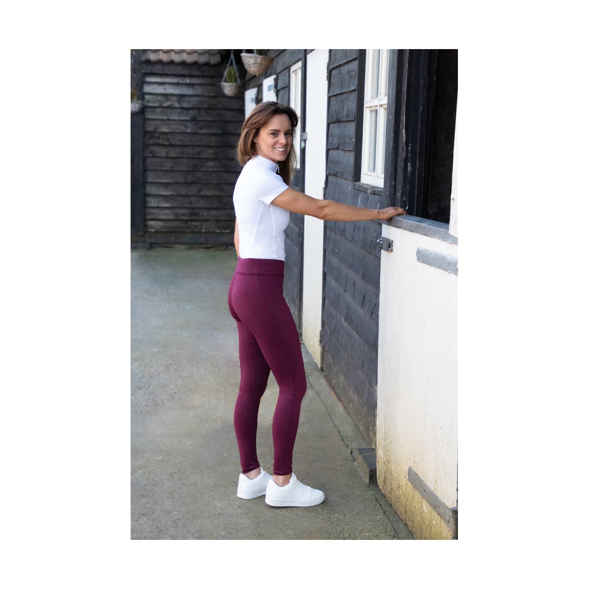 Hy Equestrian Melton Riding Tights image 2