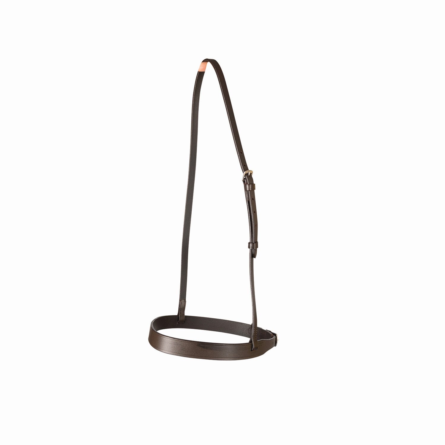 Hy Equestrian Plain Noseband - Brown