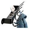 Stubbs Coat Hook Shelfie S5595 - Black